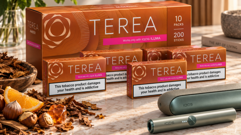 TEREA Amber Block: A Closer Look at the Classic Tobacco Profile