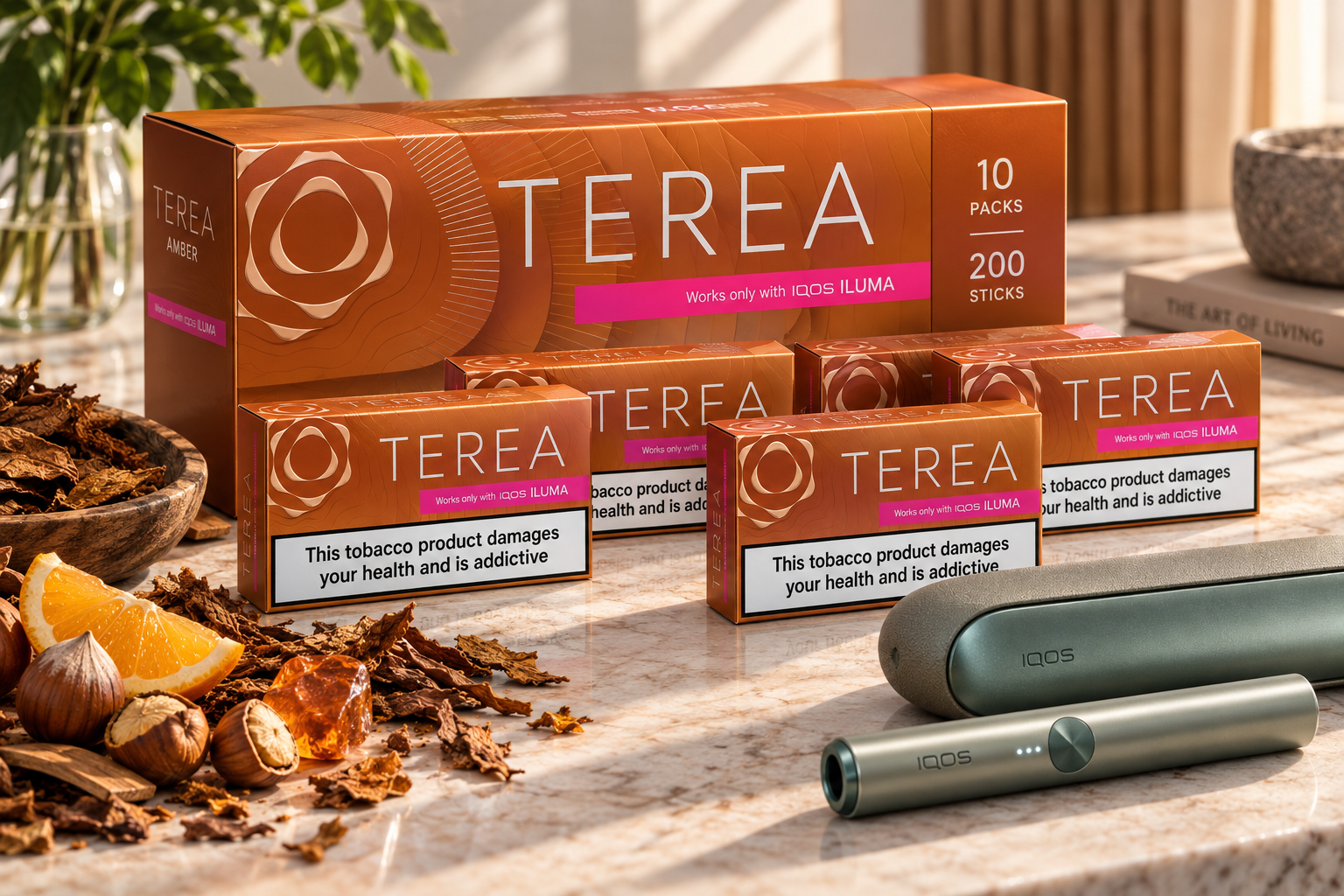TEREA Amber Block: A Closer Look at the Classic Tobacco Profile