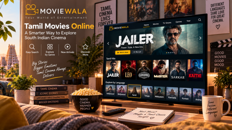 Tamil Movies Online: A Smarter Way to Explore South Indian Cinema